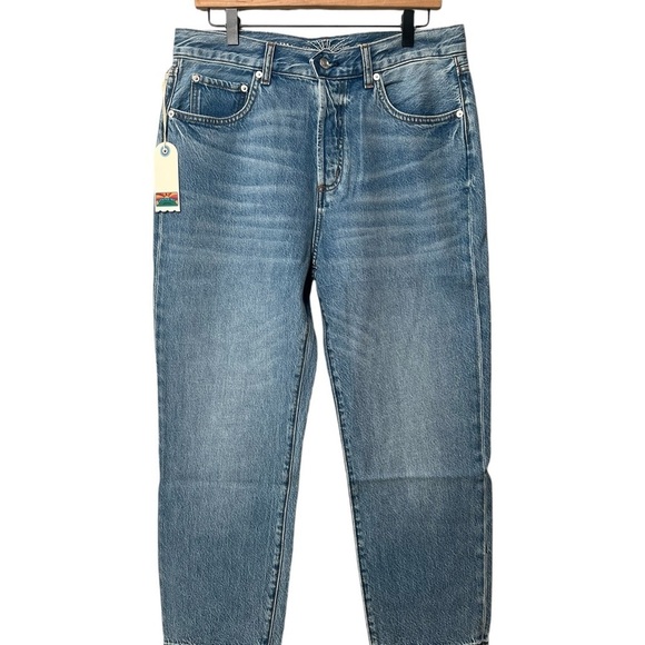 Adriano Goldschmied × Daily Blue HYPE Jeans High Rise Straight Leg Made in USA - Picture 8 of 15